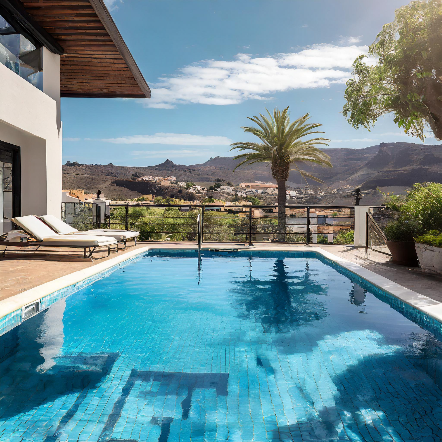 piscina en las palmas
